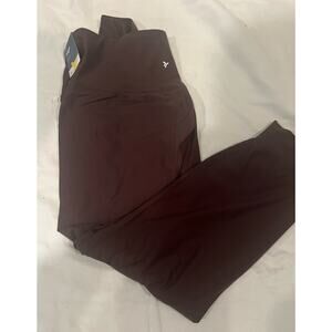 OLD NAVY High-Waisted PowerSoft 7/8-Length Joggers Size 3X Brown New